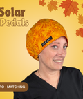 Solar Pedals - Scrub Cap - rae & grace - Euro - Matching Top