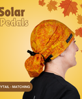 Solar Pedals - Scrub Cap - rae & grace - Ponytail - Matching Top