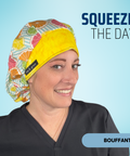 Squeeze The Day - Scrub Cap - rae & grace - Bouffant
