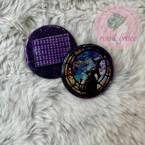 Stained Glass Witch - Badge Reel