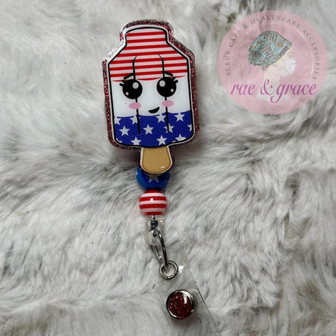 Stars & Stripes Popsicles - Badge Reel