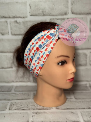Stars & Stripes Popsicles - Headband