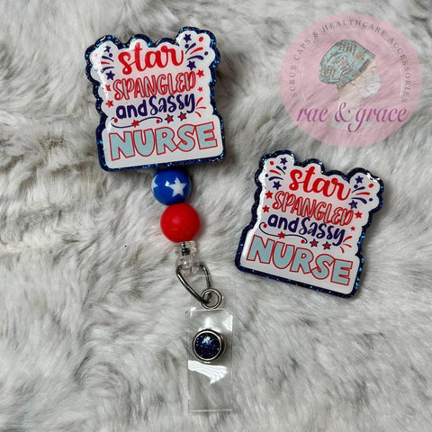 Star Spangled and Sassy Nurse - Badge Reel