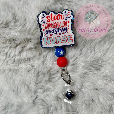 Star Spangled and Sassy Nurse - Badge Reel