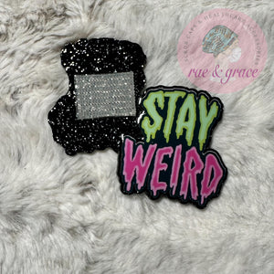
            
                Load image into Gallery viewer, Stay Weird - Badge Reel
            
        