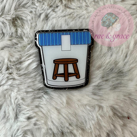 Stool Sample - Badge Reel