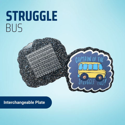 Captain Of The Struggle Bus - Badge Reel