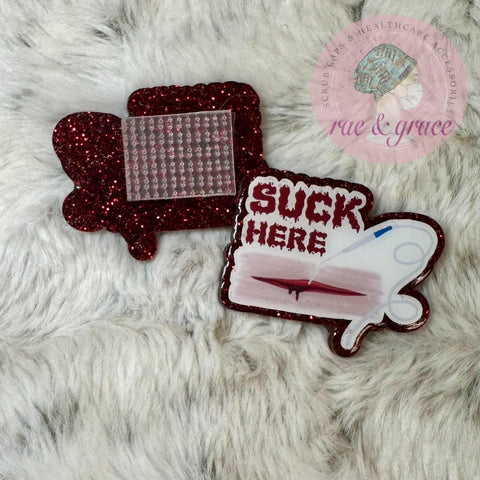 Suck Here - Badge Reel