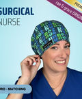 Surgical Nurse - Scrub Cap - rae & grace - Euro - Matching Top
