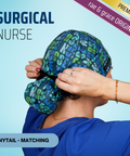 Surgical Nurse - Scrub Cap - rae & grace - Ponytail - Matching Top