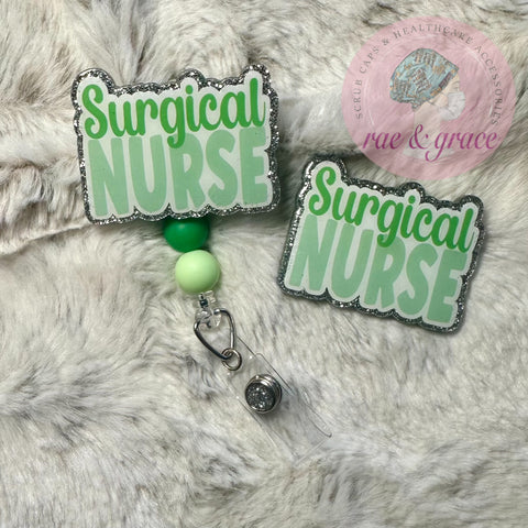 Surgical Nurse - Badge Reel