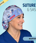 Sutures & Sass - Scrub Cap - rae & grace - Bouffant