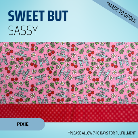 Sweet But Sassy - Scrub Cap - rae & grace - Pixie - *Made to order
