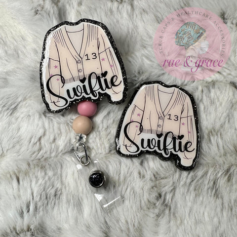 Swiftie Cardigan - Badge Reel