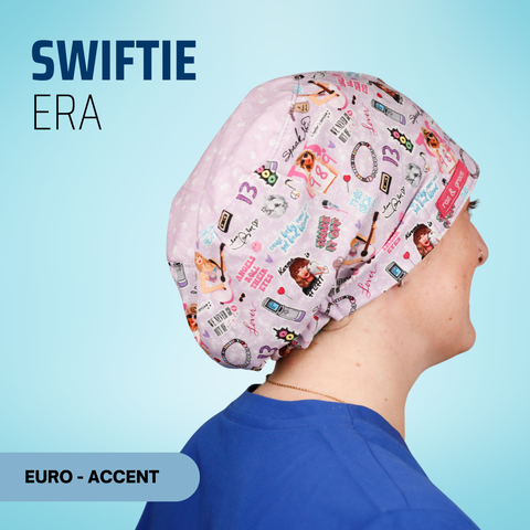 Swiftie Era - Scrub Cap - rae & grace - Euro - Accent Top