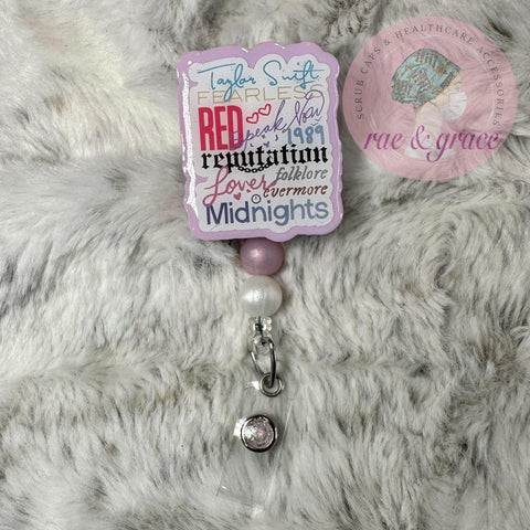 Swiftie Album Names - Badge Reel