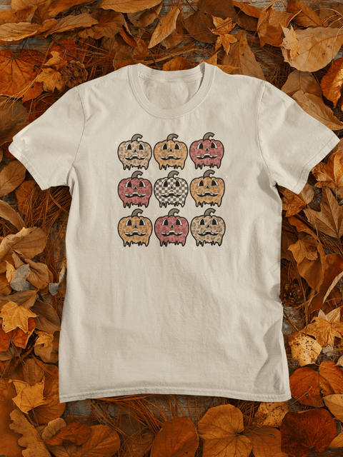 Stacked Pumpkins - Garment-Dyed T-shirt