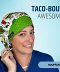 Taco-Bout Awesome - Scrub Cap - rae & grace - Bouffant