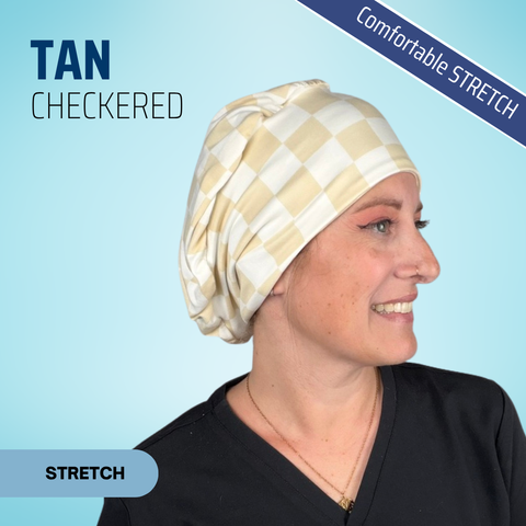 Tan Checkered