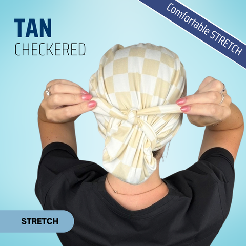 Tan Checkered