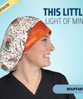This Little Light Of Mine - Scrub Cap - rae & grace - Bouffant