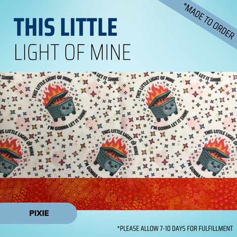 This Little Light Of Mine - Scrub Cap - rae & grace - Pixie - *Made to order