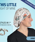 This Little Light Of Mine - Scrub Cap - rae & grace - Stretch