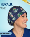 Thoracic Park - Scrub Cap - rae & grace - Euro - Matching Top