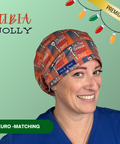 Tibia Jolly - Scrub Cap - rae & grace - Euro - Matching Top