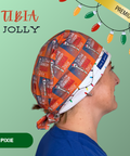 Tibia Jolly - Scrub Cap - rae & grace - Pixie - Made to order Please allow 7-10 days for fulfillment.
