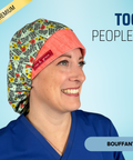 It's Too Peopley Out There - Scrub Cap - rae & grace - Bouffant