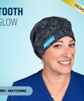 Tooth Glow - Scrub Cap - rae & grace - Euro - Matching Top