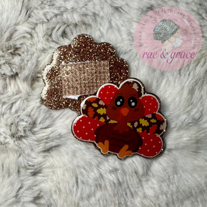 
            
                Load image into Gallery viewer, Cute Turkey - Badge Reel
            
        