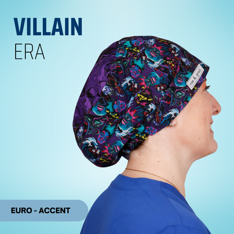 Villain Era - Scrub Cap - rae & grace - Euro - Accent Top