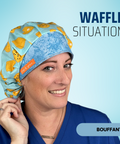 Waffle Situation - Scrub Cap - rae & grace - Bouffant