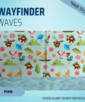 Wayfinder Waves - Scrub Cap - rae & grace - Pixie - *Made to order
