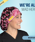We're All Mad Here - Scrub Cap - rae & grace - Bouffant