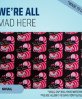 We're All Mad Here - Scrub Cap - rae & grace - Skull Cap - *Made to order