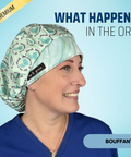 What Happens In The OR - Scrub Cap - rae & grace - Bouffant