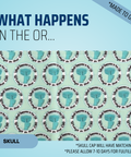 What Happens In The OR - Scrub Cap - rae & grace - Skull Cap - *Made to order