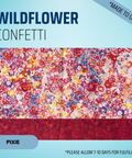 Wildflower Confetti - Scrub Cap - rae & grace - Pixie - *Made to order