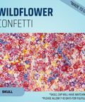 Wildflower Confetti - Scrub Cap - rae & grace - Skull Cap - *Made to order