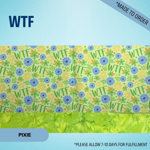 WTF - Scrub Cap - rae & grace - Pixie - *Made to order