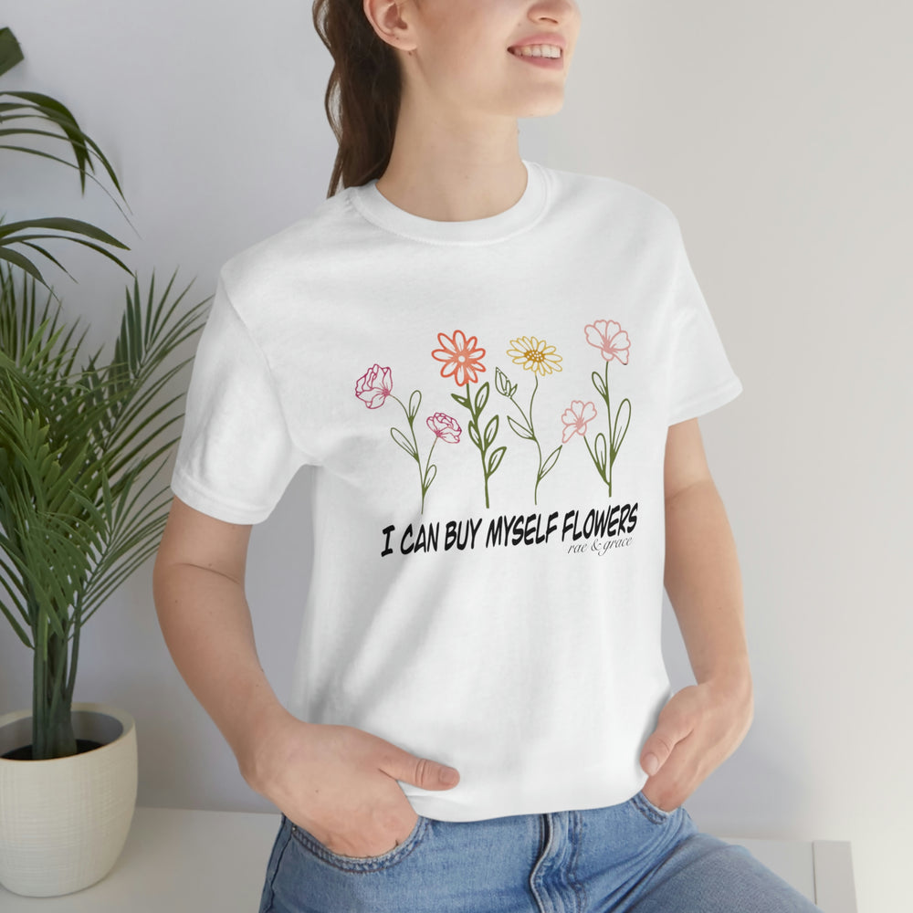 
            
                Load image into Gallery viewer, I Can Buy Myself Flowers (Sketch) T-Shirt
            
        