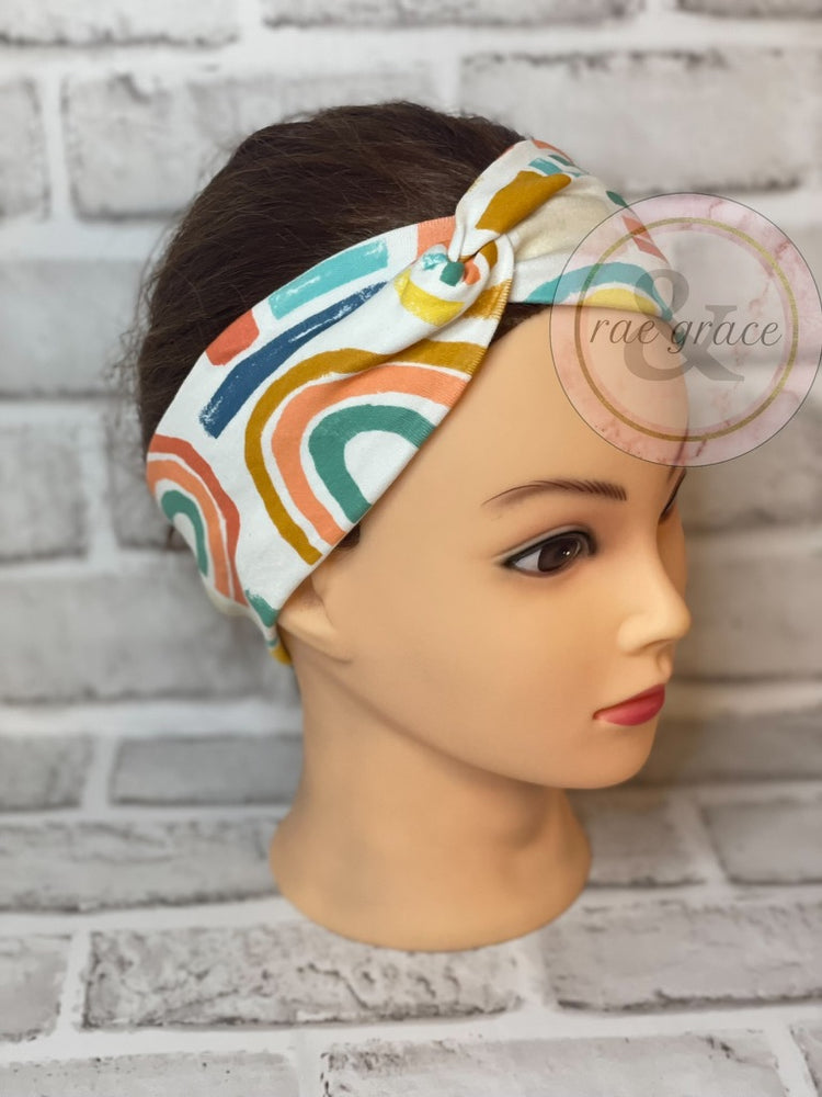 Rainbow Sketch Headband