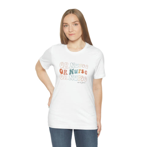 Groovy OR Nurse T-Shirt