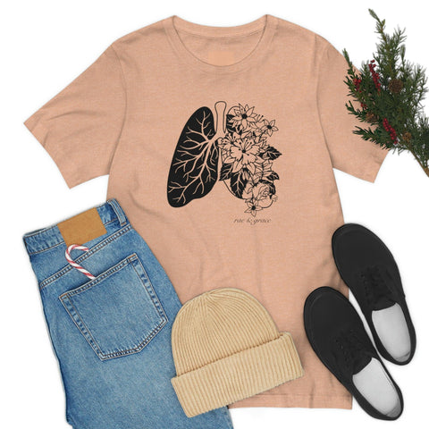 Floral Lungs T-Shirt