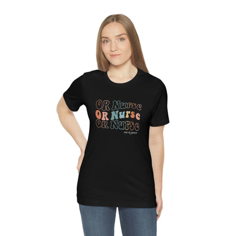 Groovy OR Nurse T-Shirt