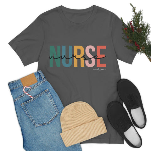 Colorful Nurse T-Shirt