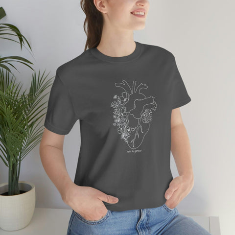 Floral Heart T-Shirt